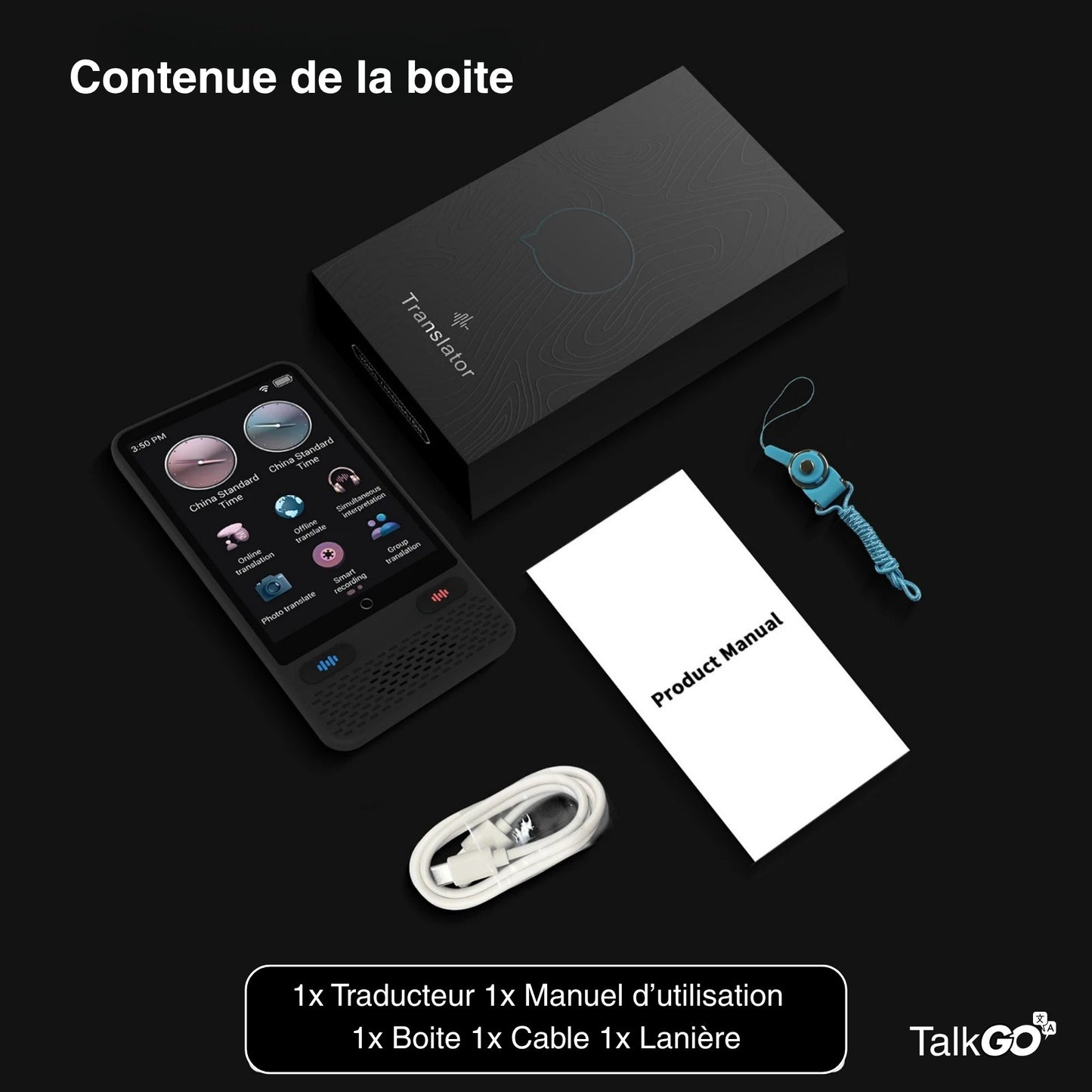 TalkGO™ | Traducteur intelligent portable