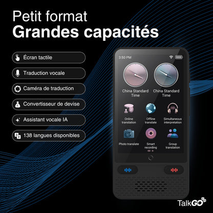 TalkGO™ | Traducteur intelligent portable