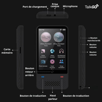 TalkGO™ | Traducteur intelligent portable